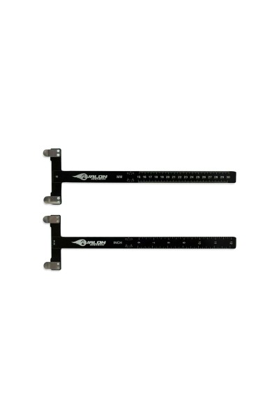 Avalon T Cetveli Standard Bow Square Aluminum Inches/Metric Avalon T Cetveli Standard Bow Square Aluminum Inches/Metric