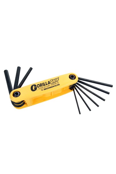 Bondhus Alyan Anahtar Seti Gorilla inch 5/64 - 1/4