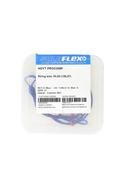 Flex Archery Kiriş Seti Makaralı Yay Hoyt Pro 50-50 Mavi