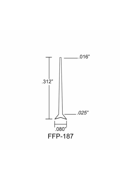 Flex Fletch Plastik Tüy FFP-187 Shield 1.87
