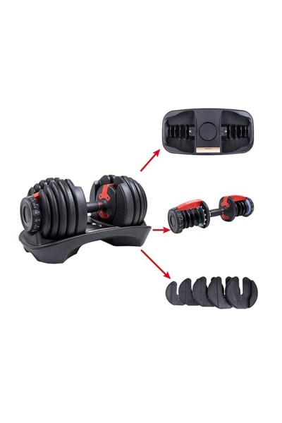 Helix Dambıl Ayarlanabilir AD-24 2,5kg-24kg