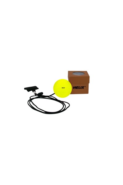 Helix Hokey İpli Antrenman Topu Sarı