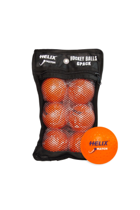 Helix Hokey Topu Match 6 'lı Turuncu
