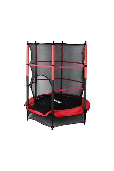 Helix Trambolin Uzun Fileli HTL 55'' Kırmızı
