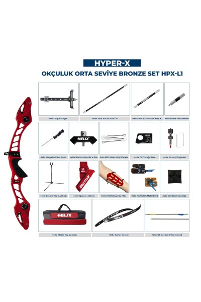 Navek Klasik Yay Orta Seviye Set Hyper-X Bronze HPX-L1
