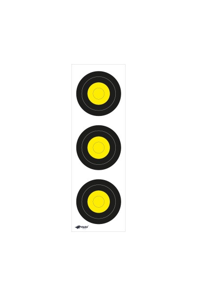 Pars Hedef Kağıdı Klasik Antrenman Uzun 3X20cm