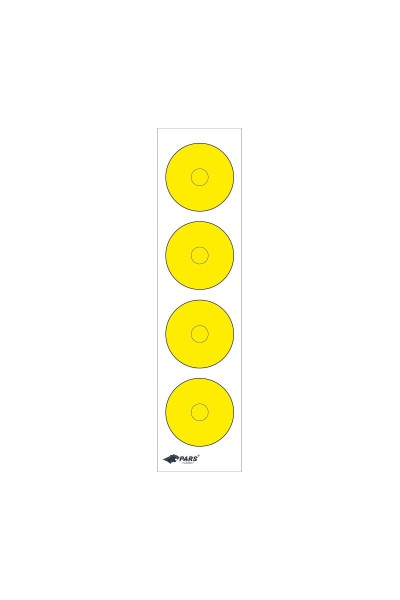 Pars Hedef Kağıdı Makaralı Antrenman 4X20cm Pars Hedef Kağıdı Makaralı Antrenman 4X20cm