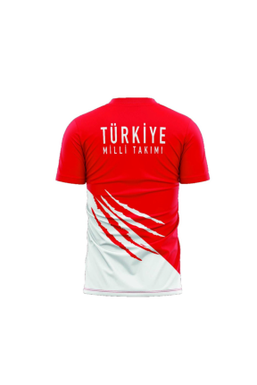 Raptor Tişört Milli Takım - Kırmızı